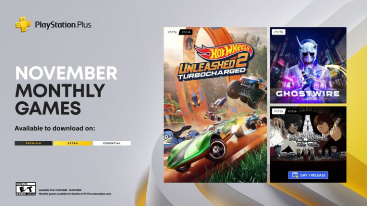 PS PLUS ESSENCIAL NOVEMBER LINE UP